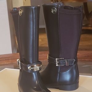 Black Michael Kors boots